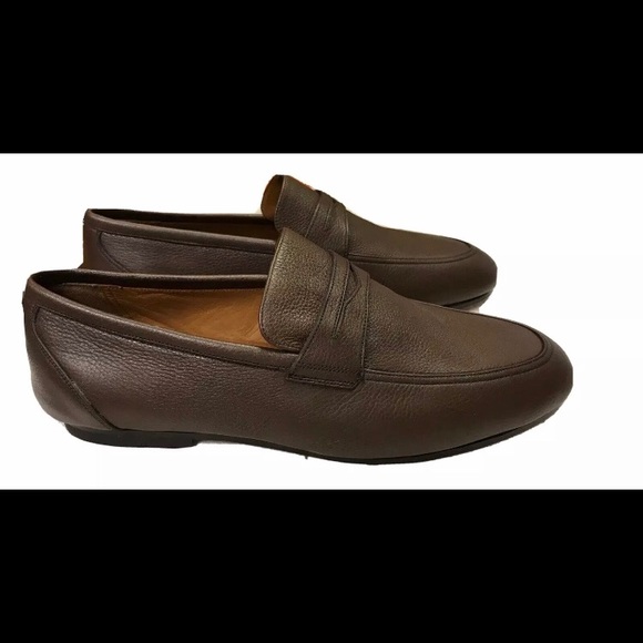 BALLY PLATOR PLAIN CALF LEATHER PENNY LOAFER Coconut - Picture 4 of 5